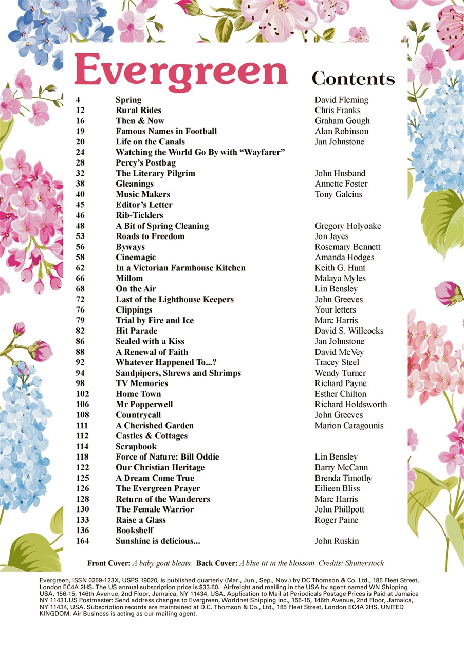 Evergreen Preview Pages