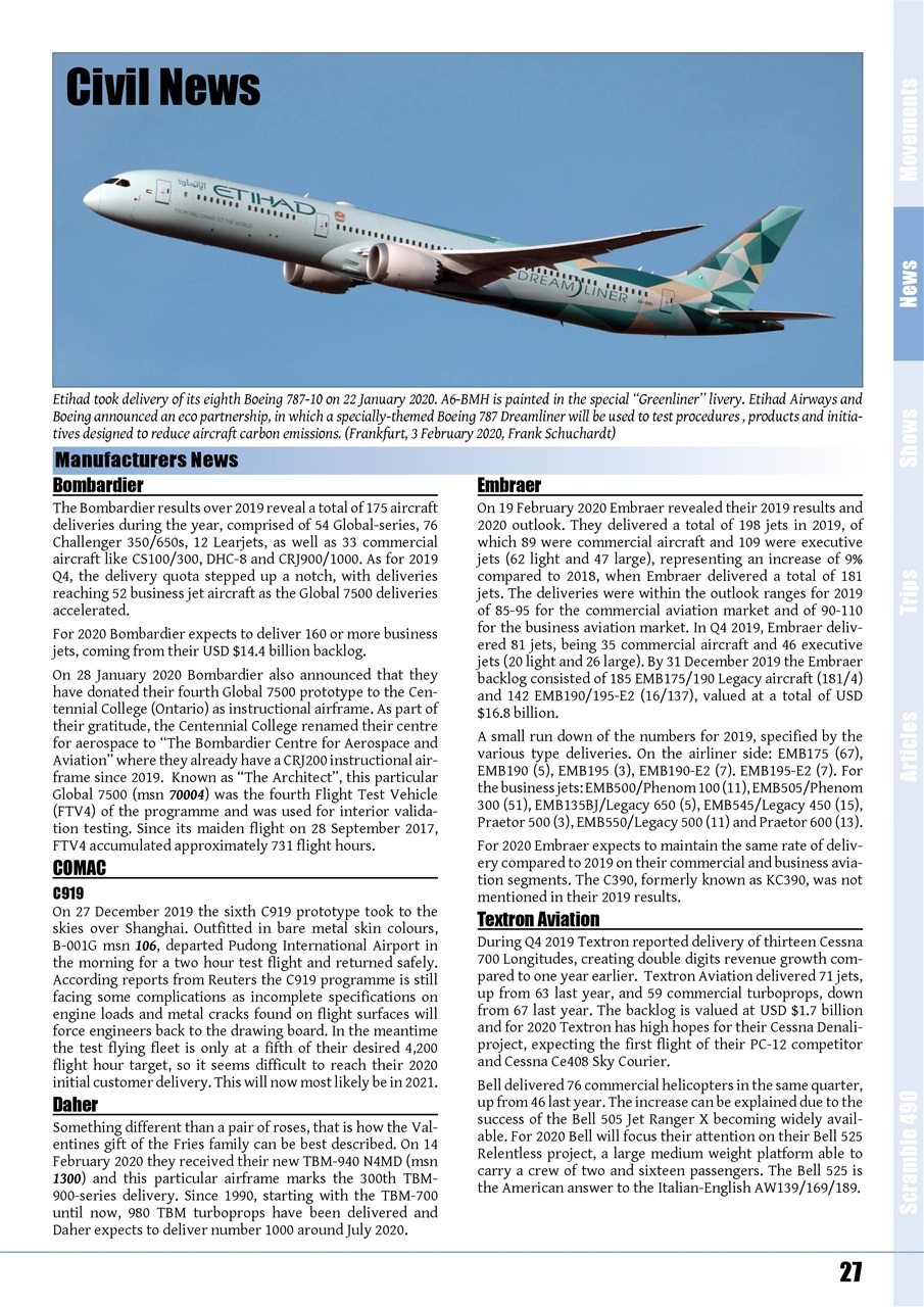 Scramble Magazine Preview Pages