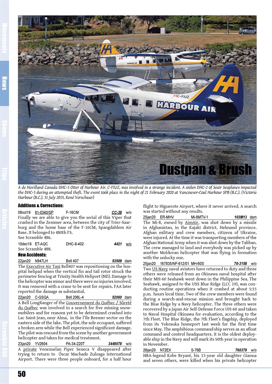 Scramble Magazine Preview Pages