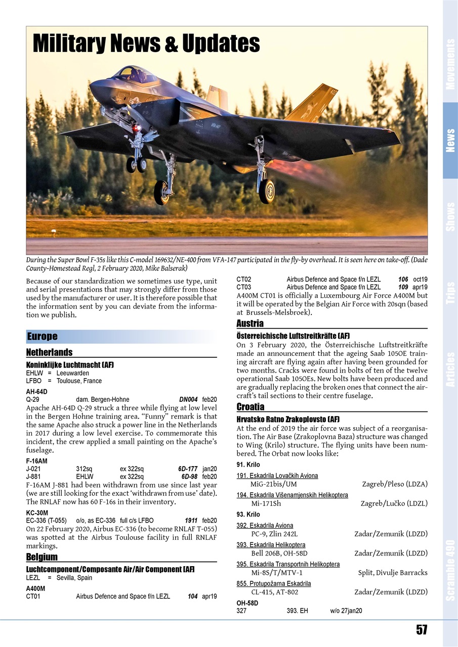 Scramble Magazine Preview Pages