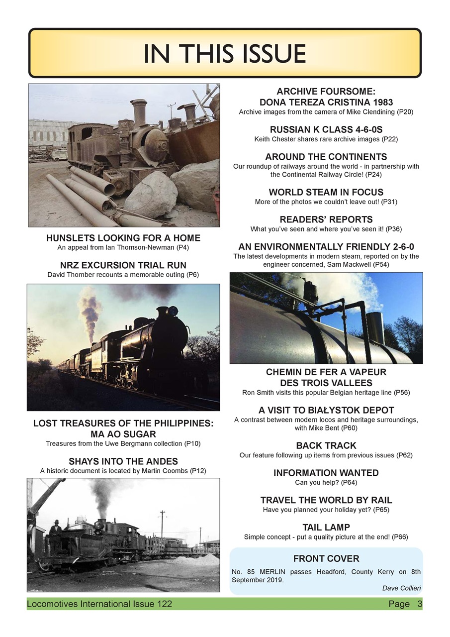 Locomotives International Preview Pages