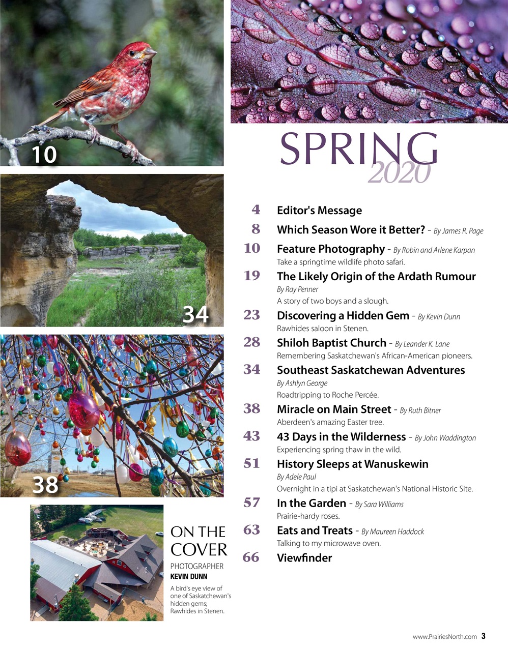 Prairies North Magazine Preview Pages
