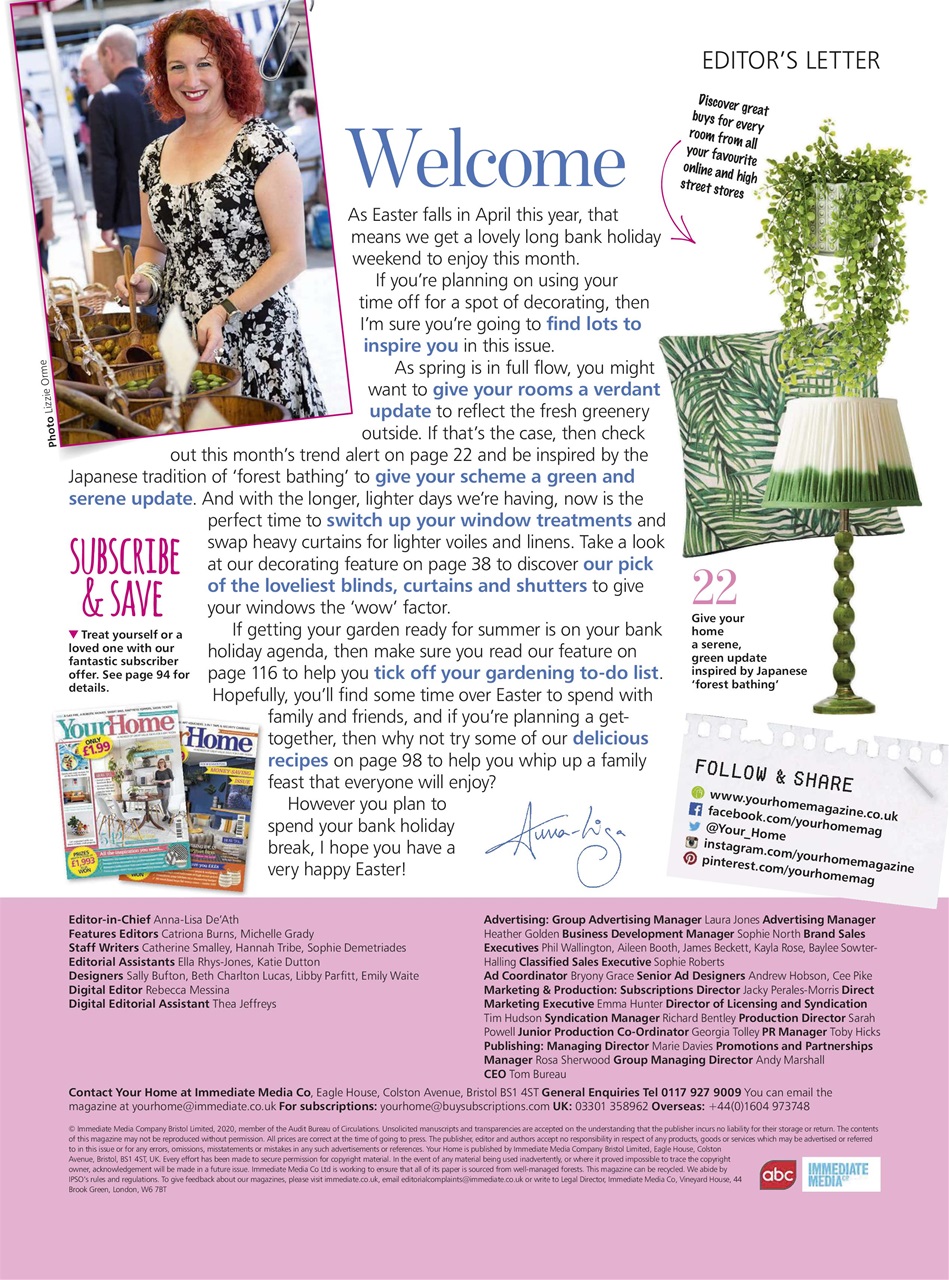 Your Home Magazine Preview Pages