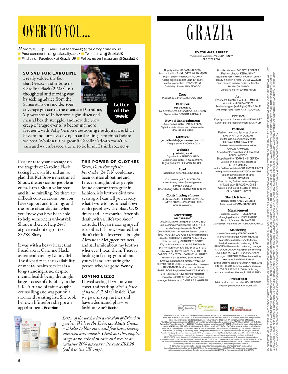 Grazia Preview Pages