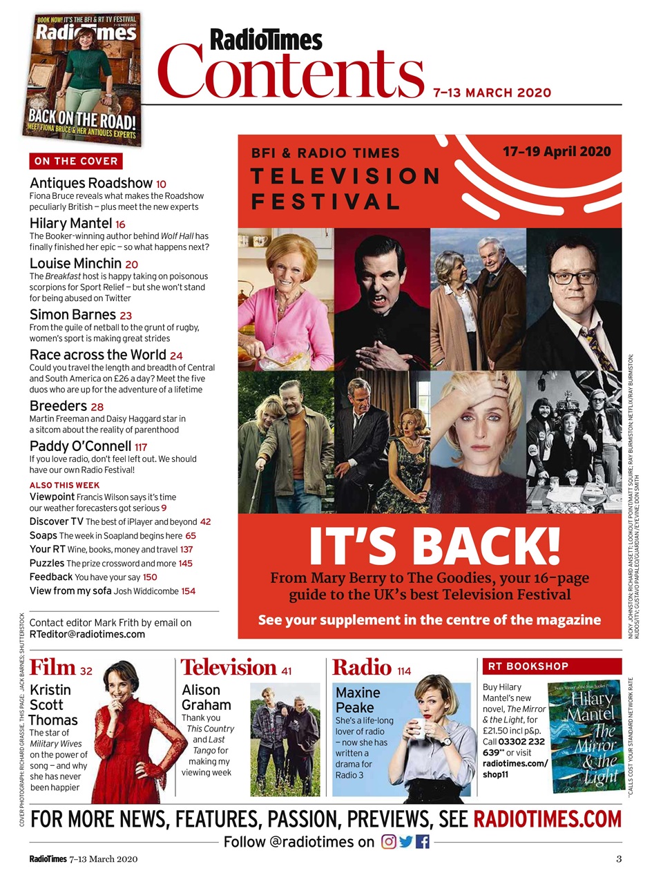 Radio Times Preview Pages