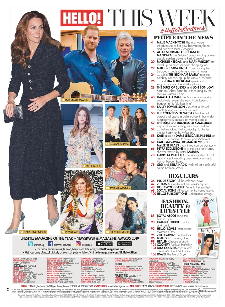 Hello! Magazine Preview Pages