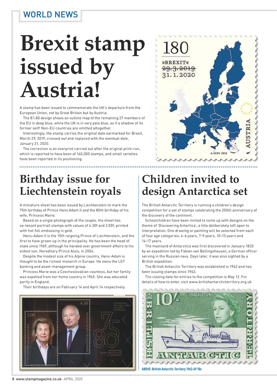 Stamp Magazine Preview Pages