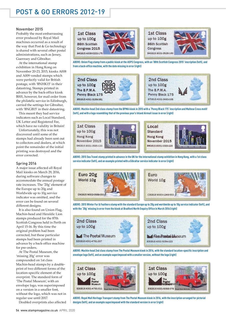 Stamp Magazine Preview Pages