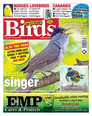 Cage & Aviary Birds issue 04/03/2020