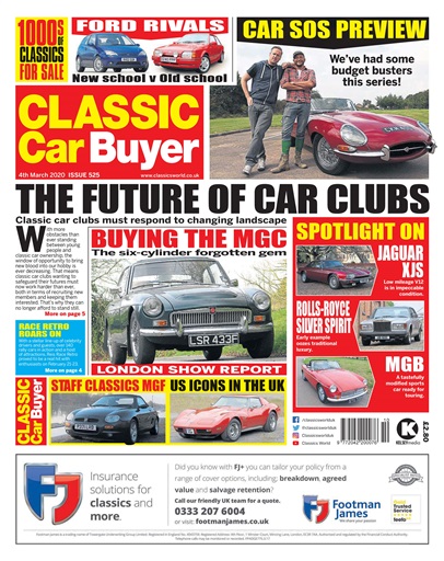 Classic Car Buyer issue 