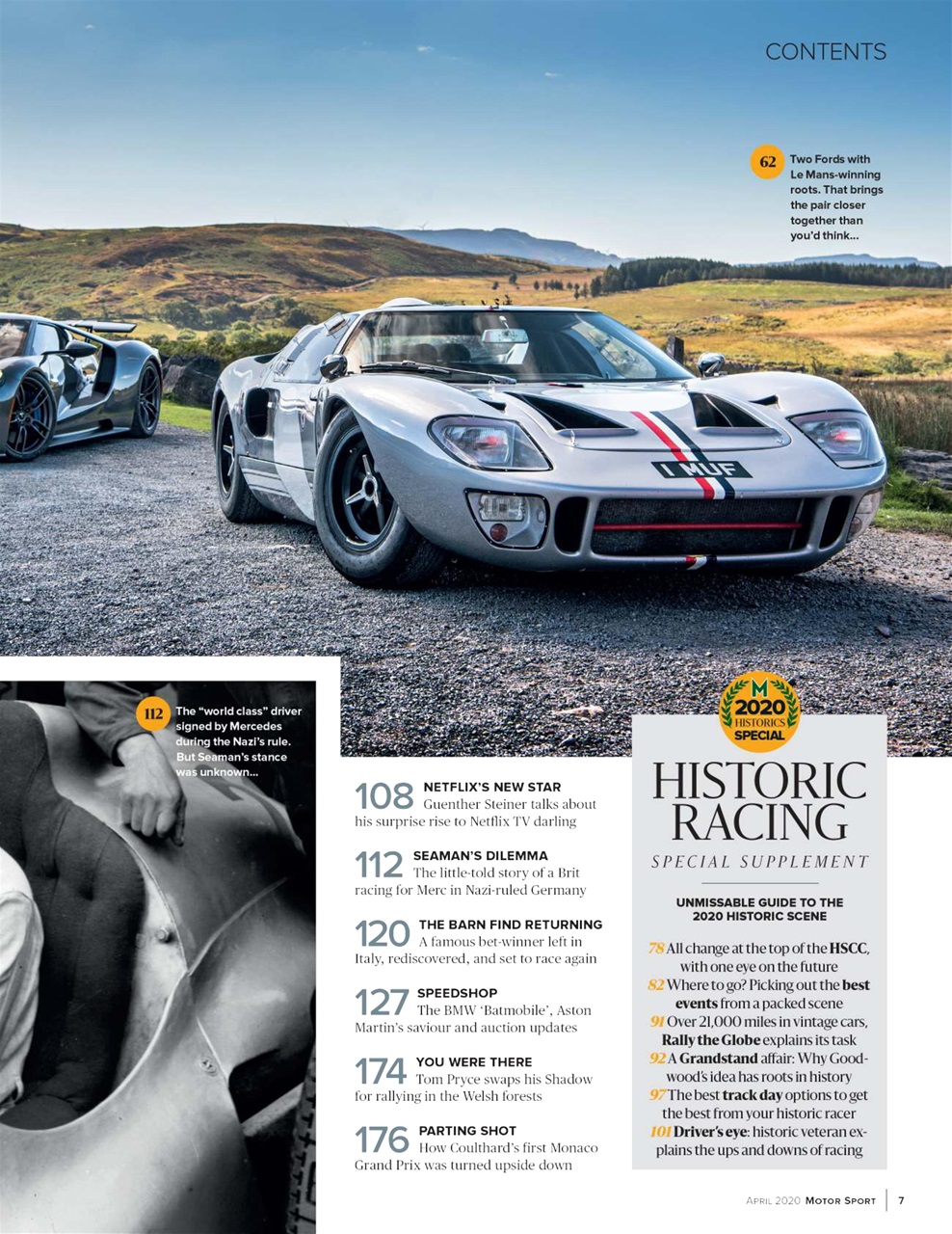 Motor Sport Magazine Preview Pages