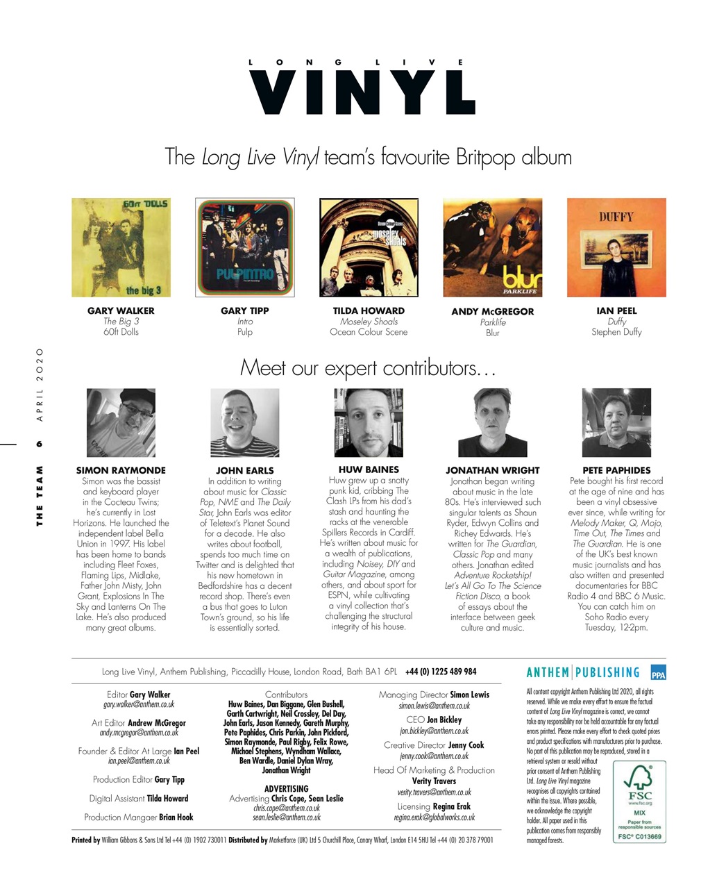 Long Live Vinyl Preview Pages