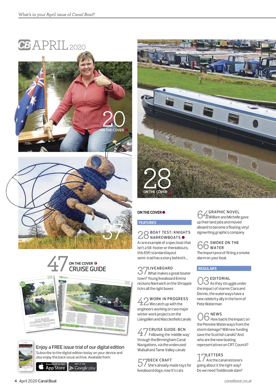 Canal Boat Preview Pages