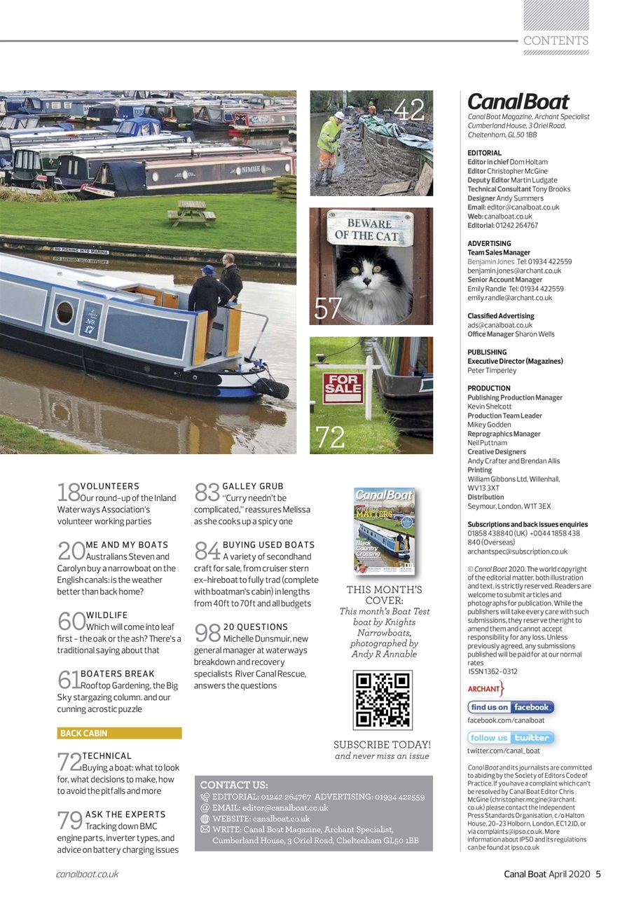 Canal Boat Preview Pages