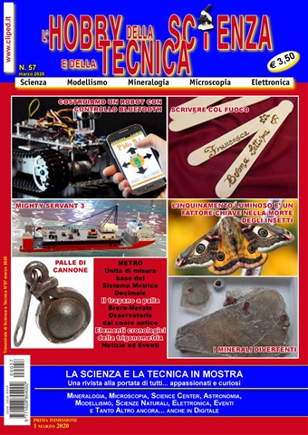L'HOBBY DELLA SCIENZA E DELLA TECNICA issue N. 57 Marzo 2020