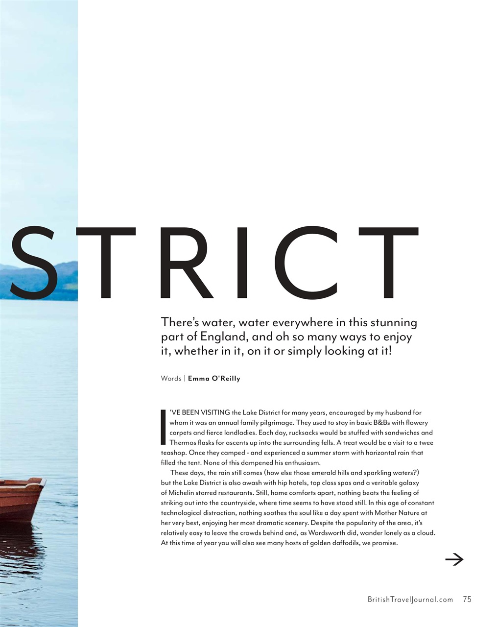 British Travel Journal Preview Pages