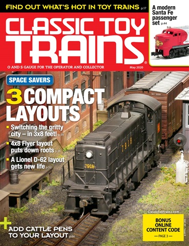 Classic Toy Trains issue May 2020