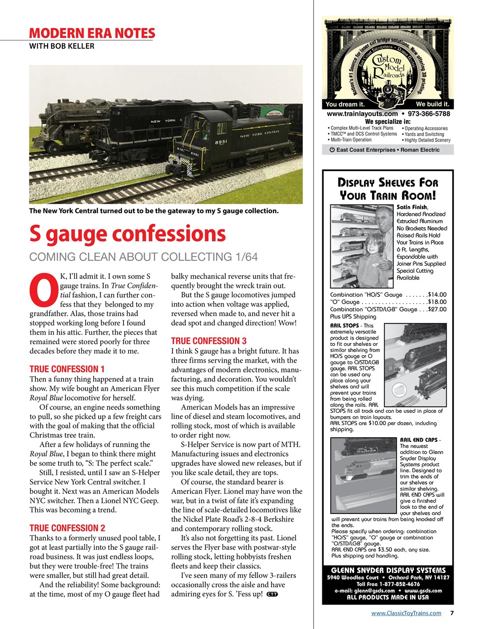 Classic Toy Trains Preview Pages