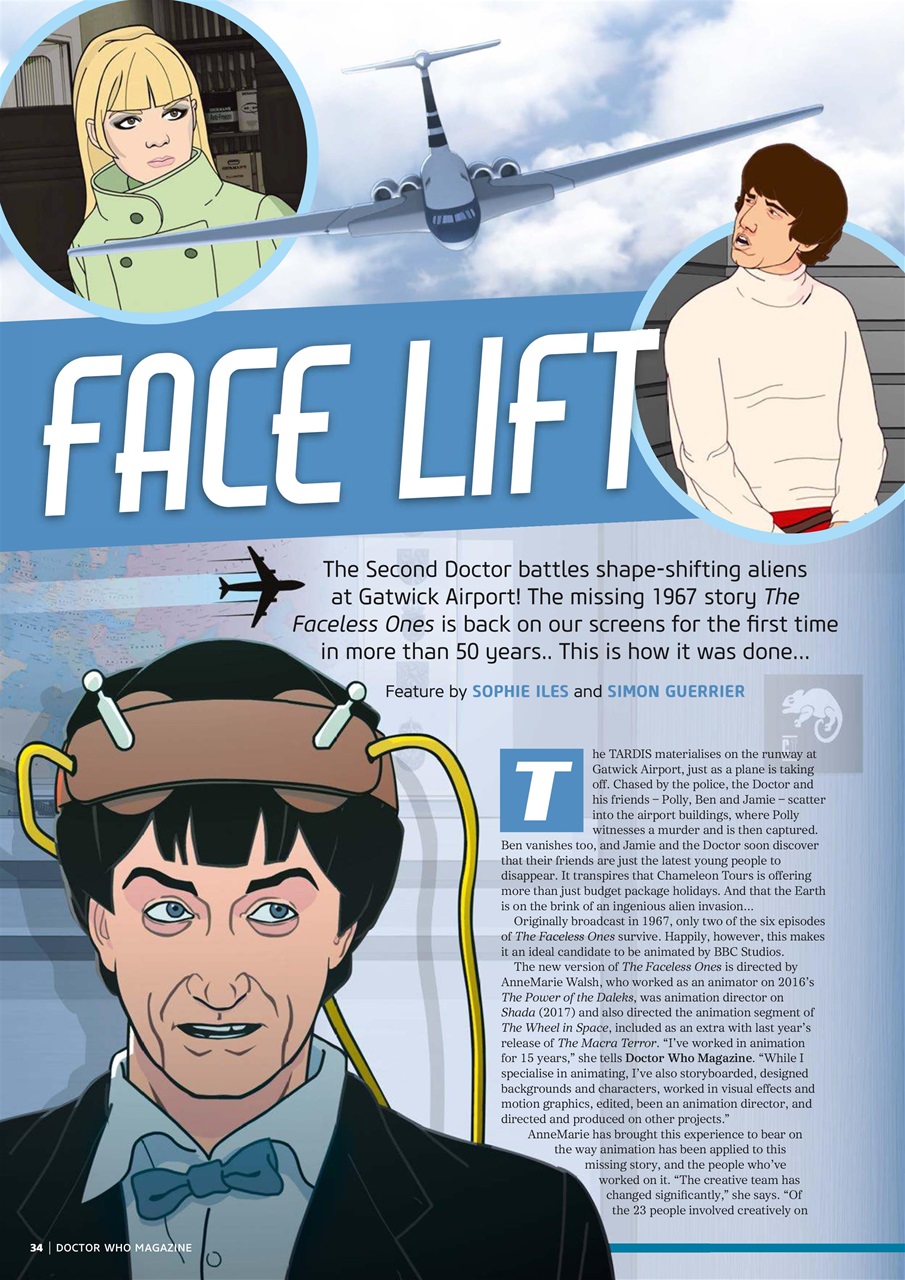 Doctor Who Magazine Preview Pages