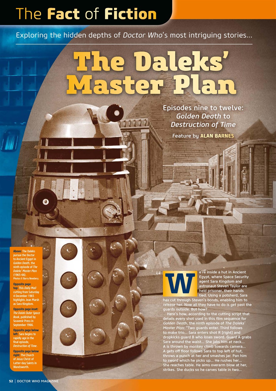 Doctor Who Magazine Preview Pages