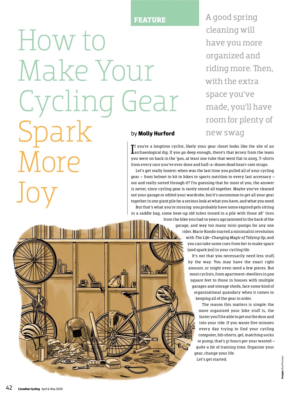 Canadian Cycling Magazine Preview Pages