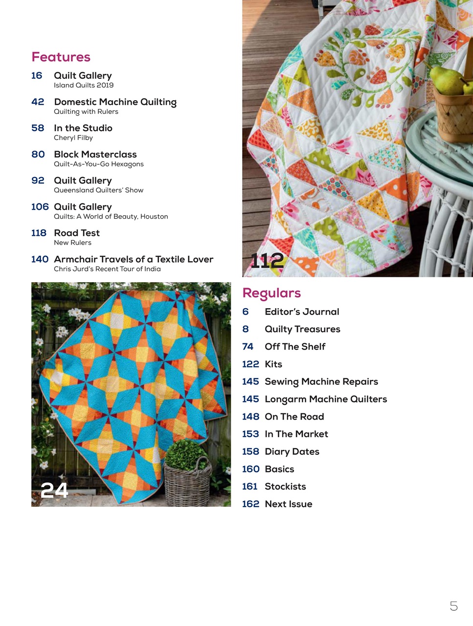Quilters Companion Preview Pages