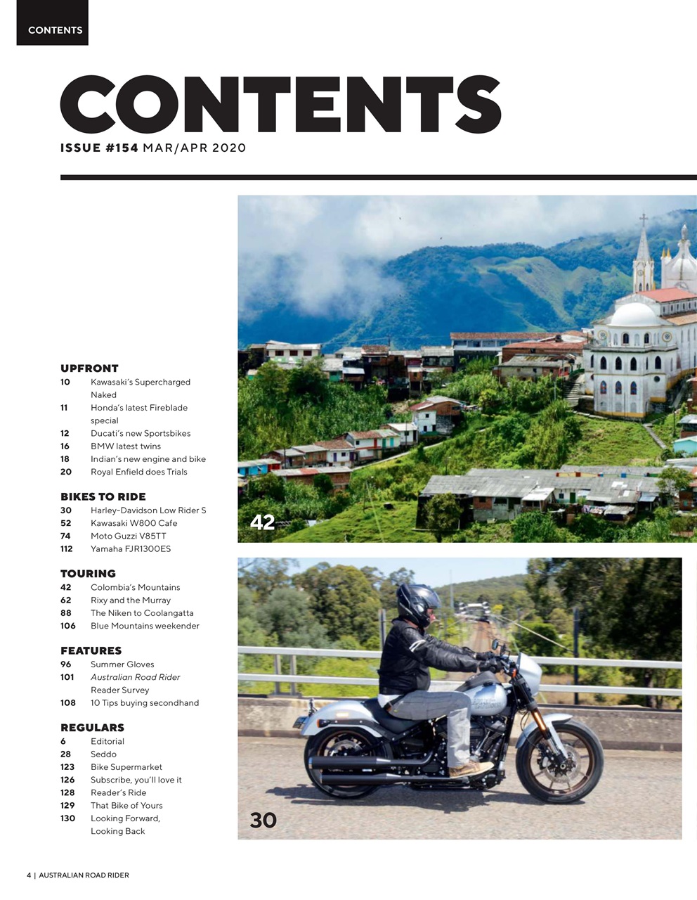Australian Road Rider Preview Pages