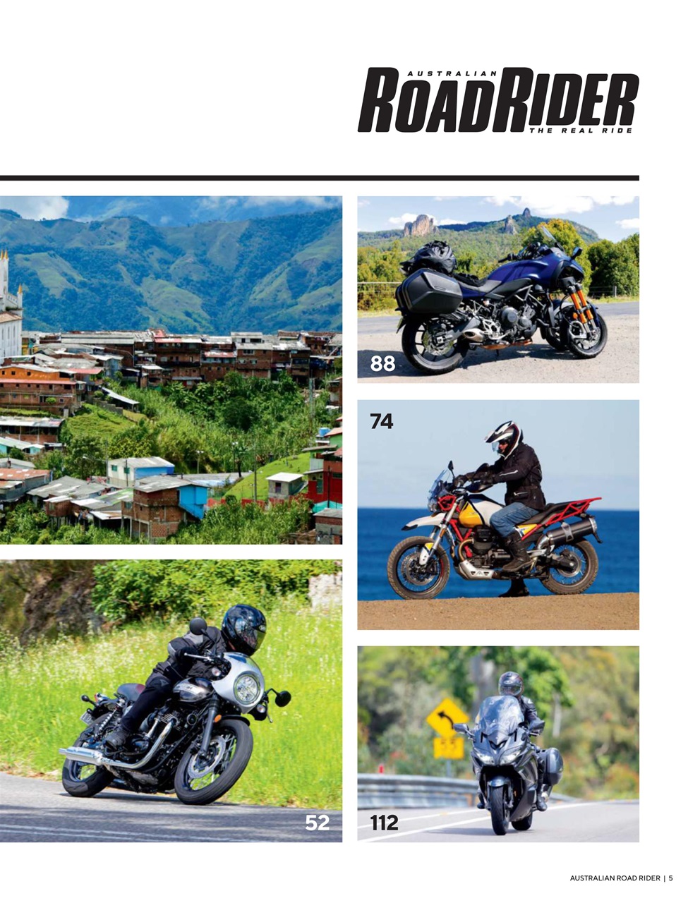 Australian Road Rider Preview Pages