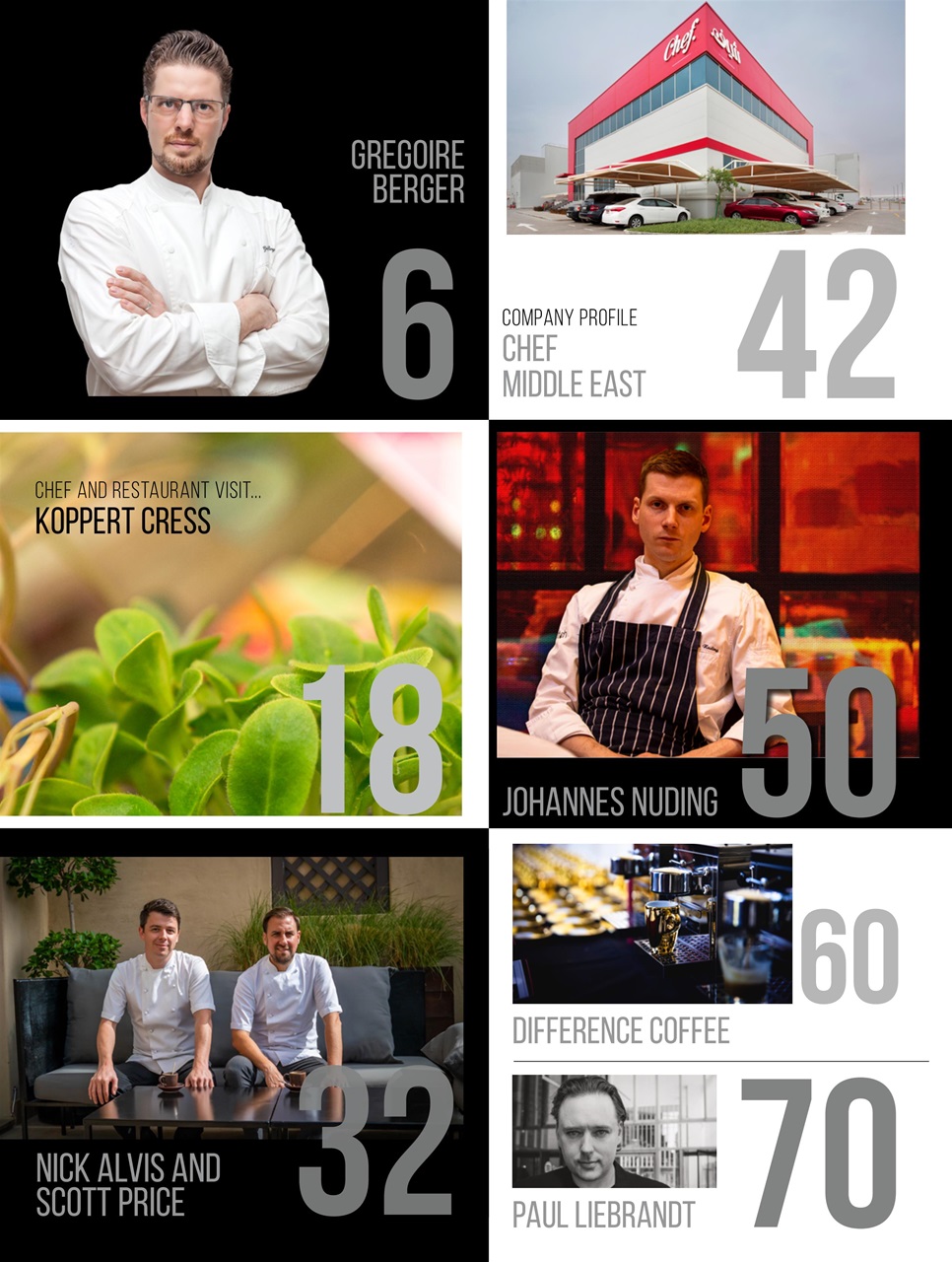 Chef & Restaurant Magazine Preview Pages