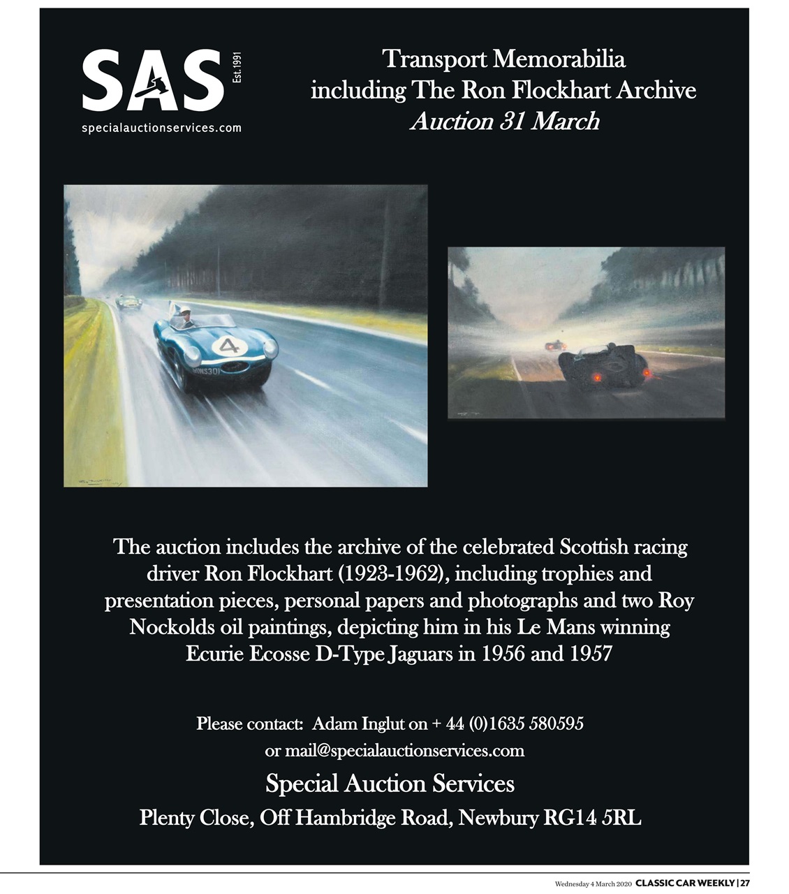 Classic Car Weekly Preview Pages