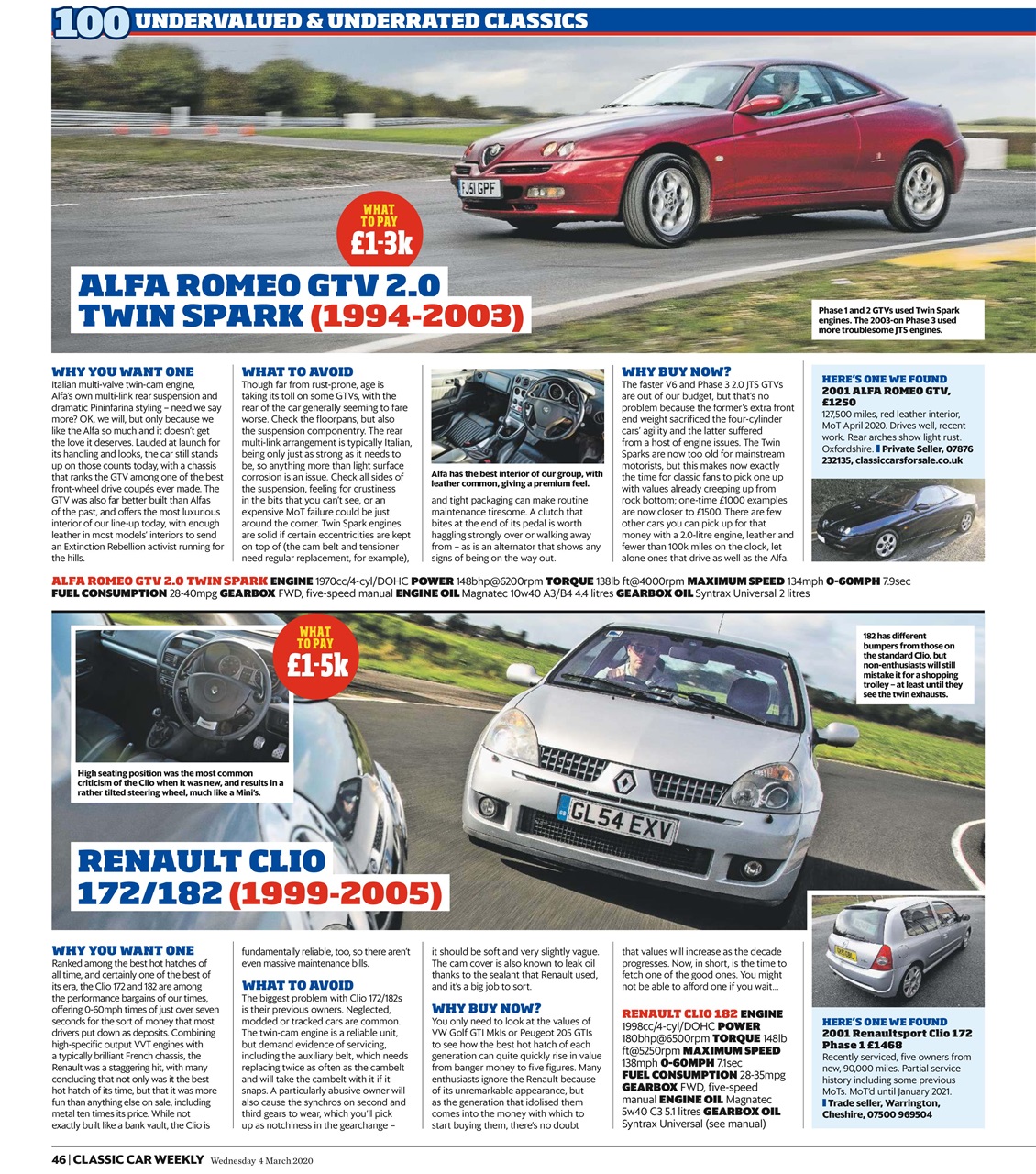 Classic Car Weekly Preview Pages