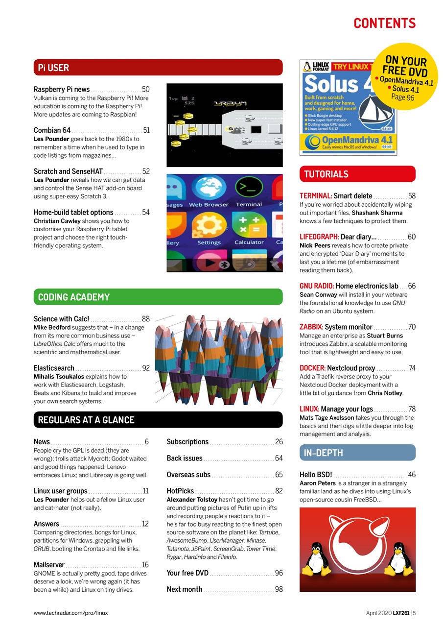 Linux Format Preview Pages
