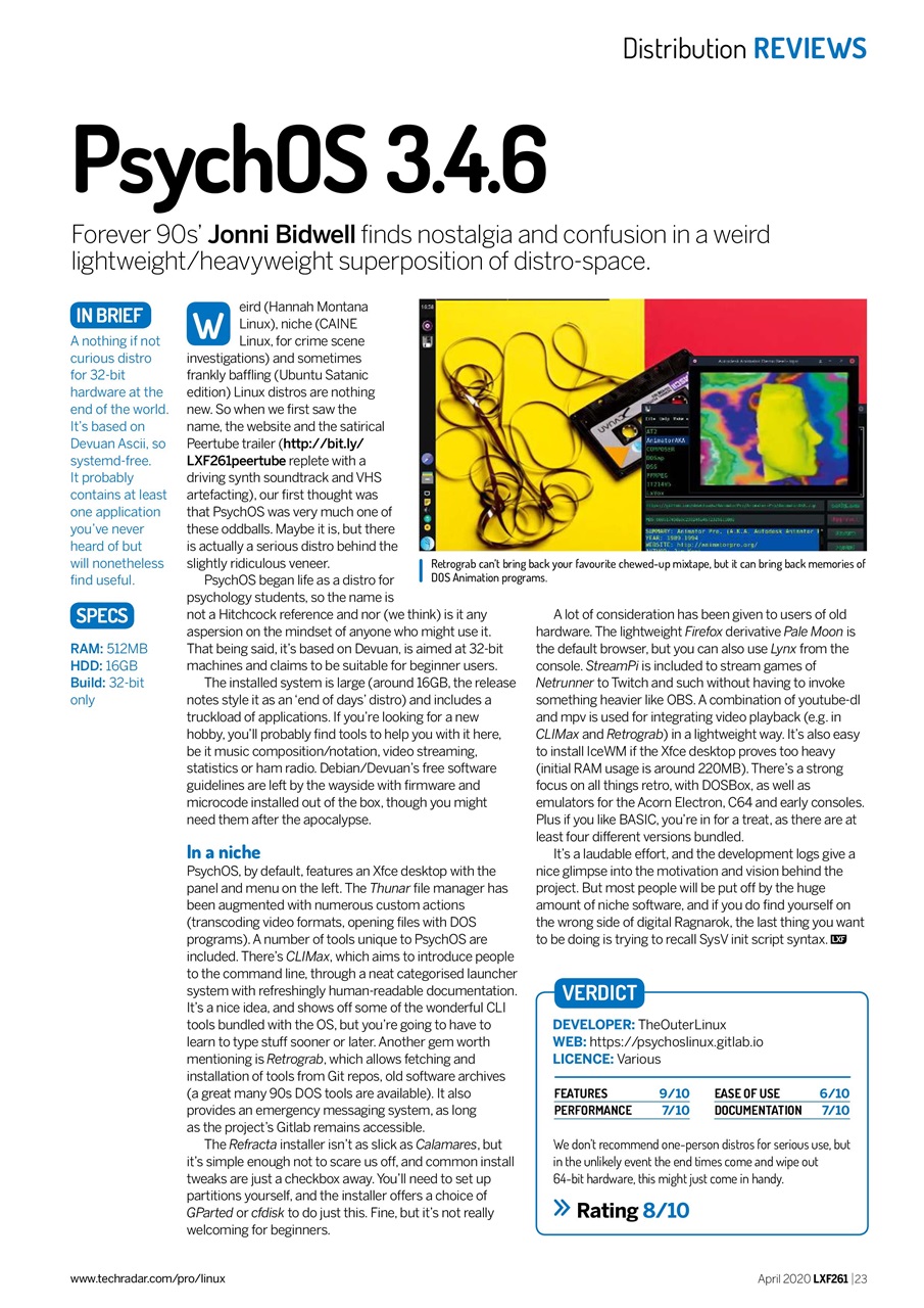 Linux Format Preview Pages