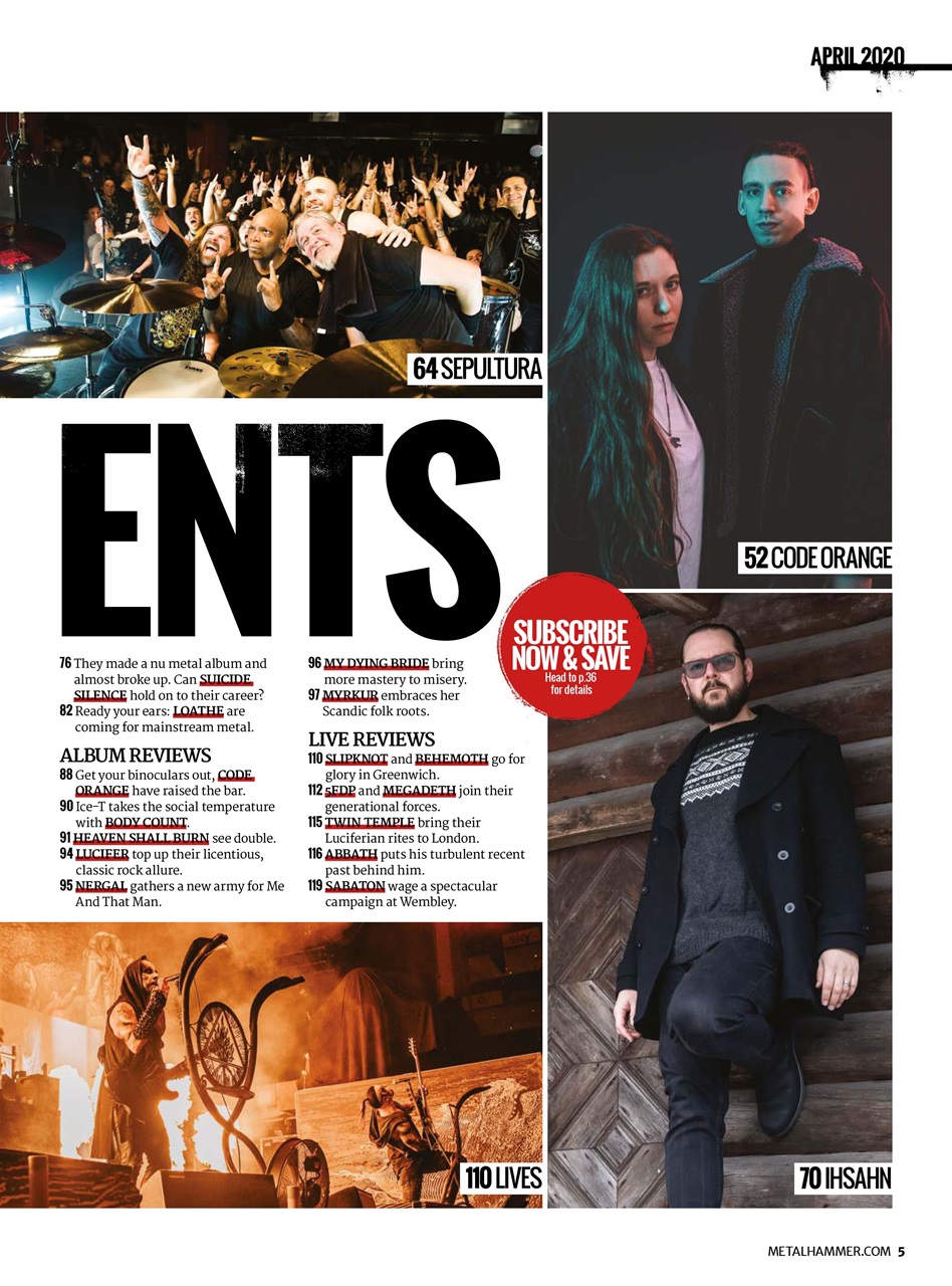 Metal Hammer Preview Pages