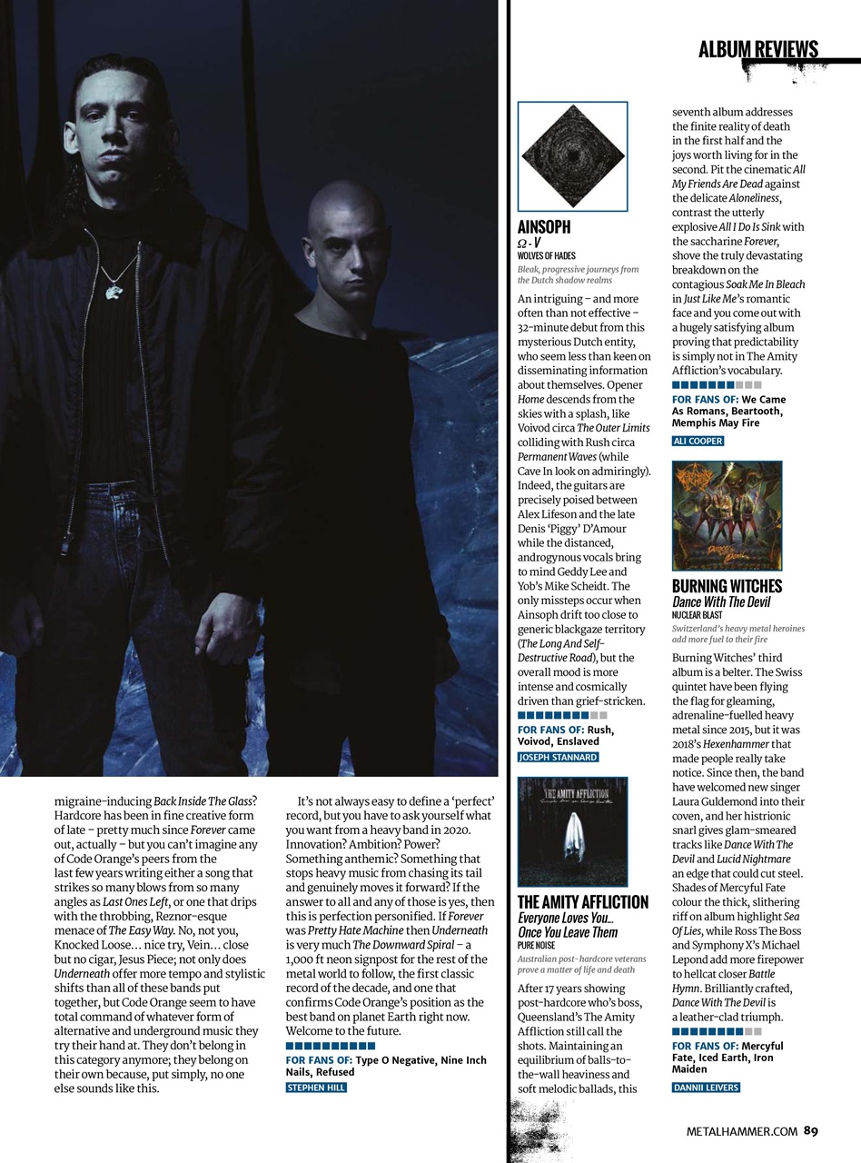Metal Hammer Preview Pages