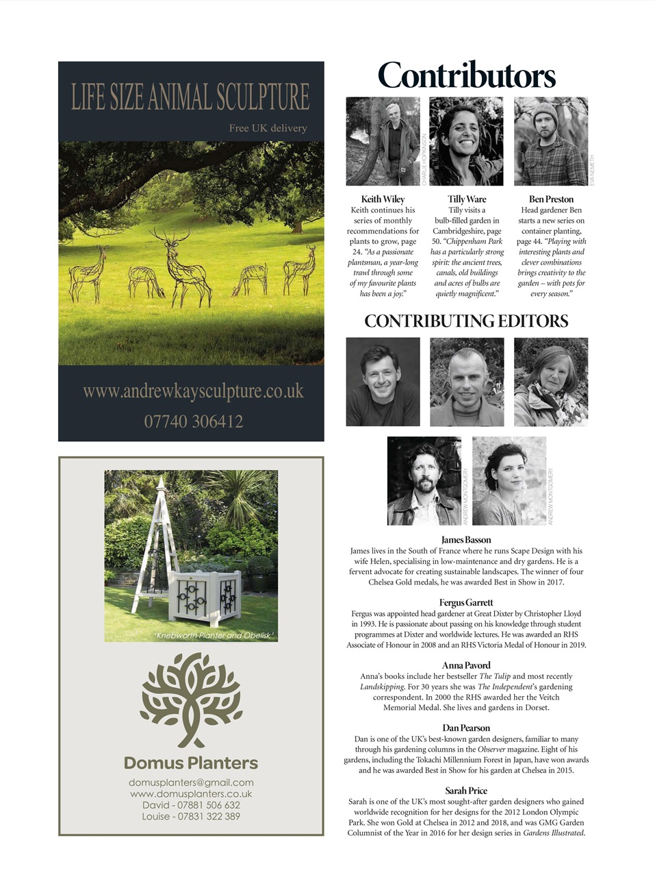 Gardens Illustrated Preview Pages