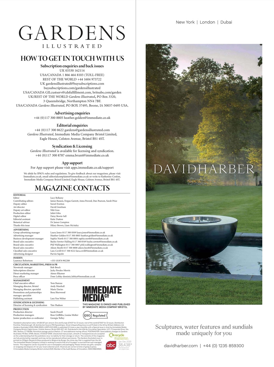 Gardens Illustrated Preview Pages
