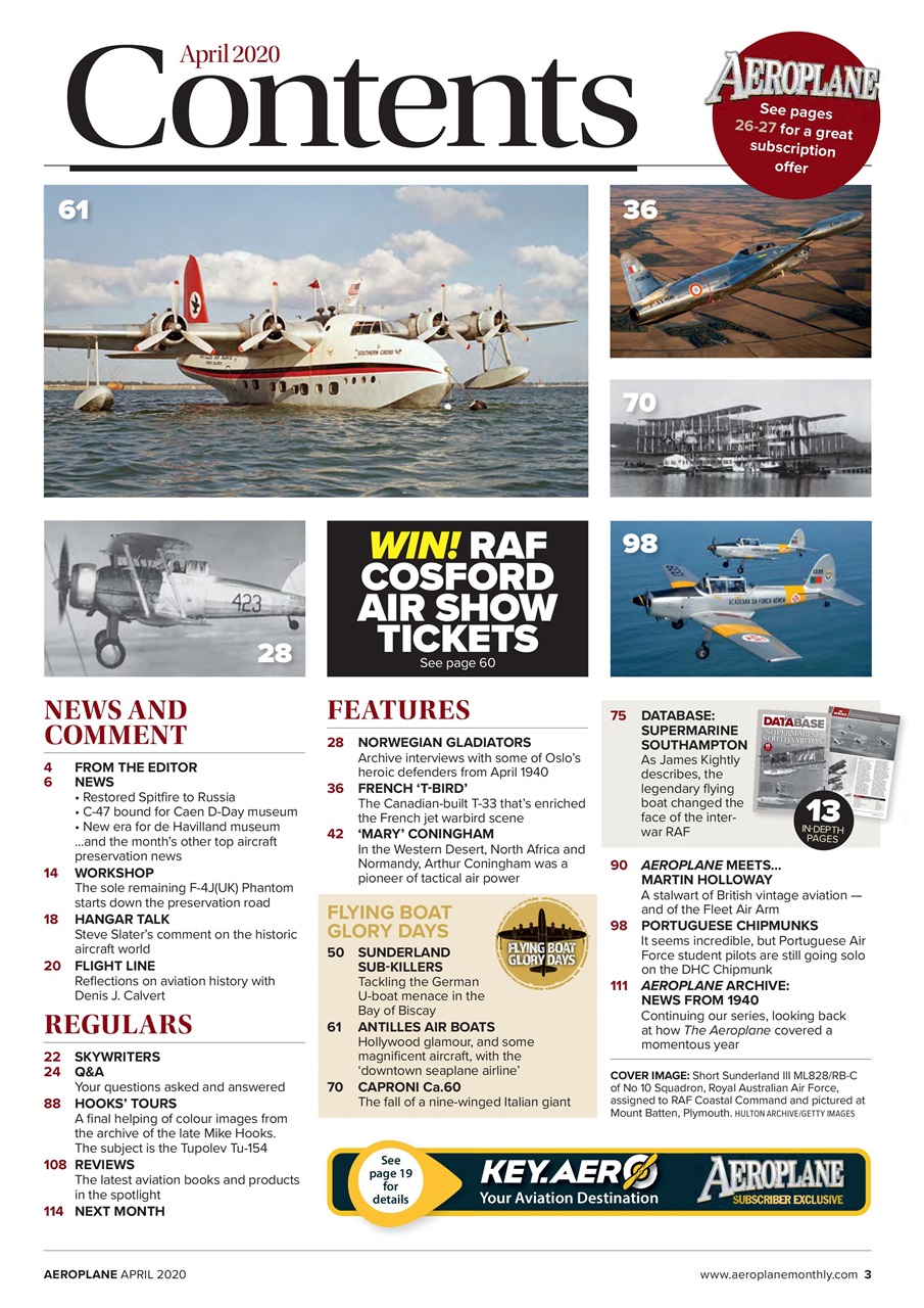 Aeroplane Preview Pages