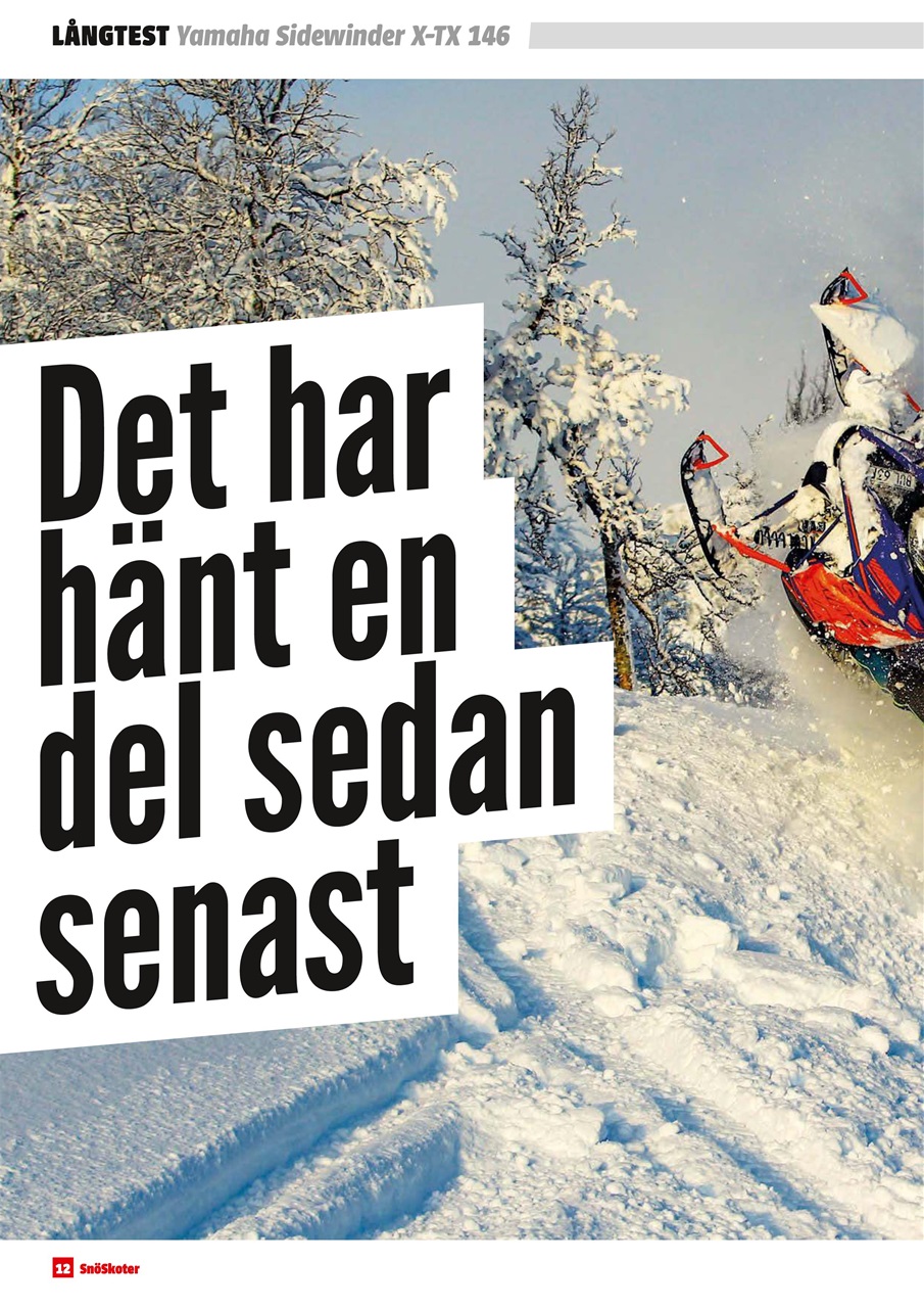 Tidningen Snöskoter Preview Pages
