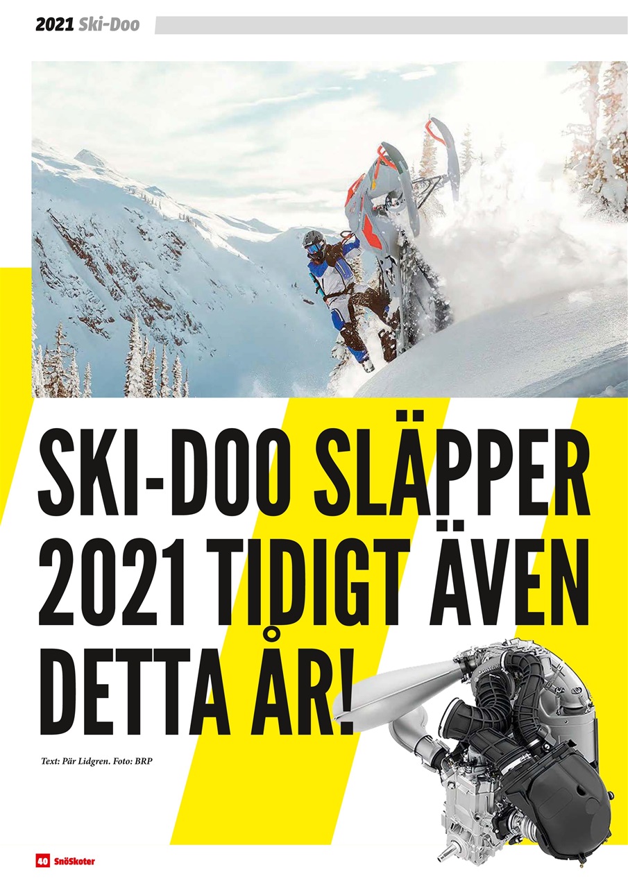 Tidningen Snöskoter Preview Pages