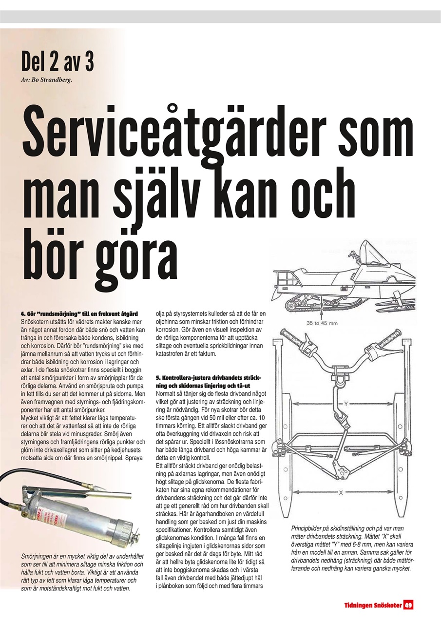 Tidningen Snöskoter Preview Pages