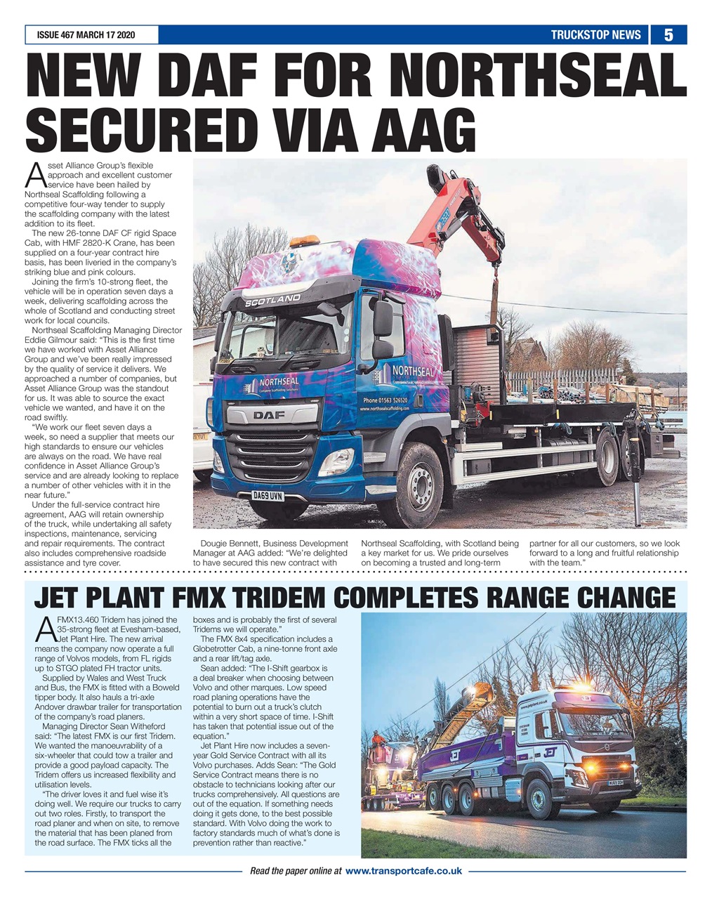 Truckstop News Preview Pages