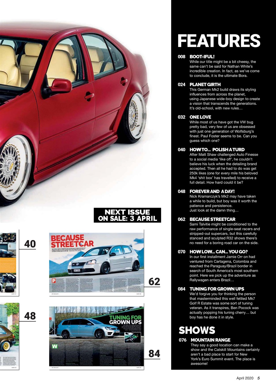 Performance VW Preview Pages