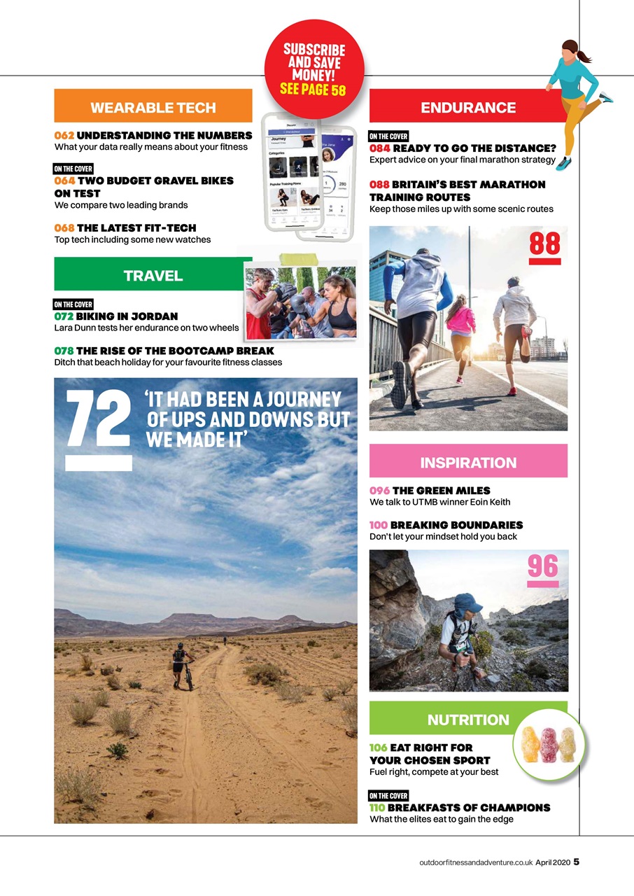 Outdoor Fitness & Adventure Preview Pages