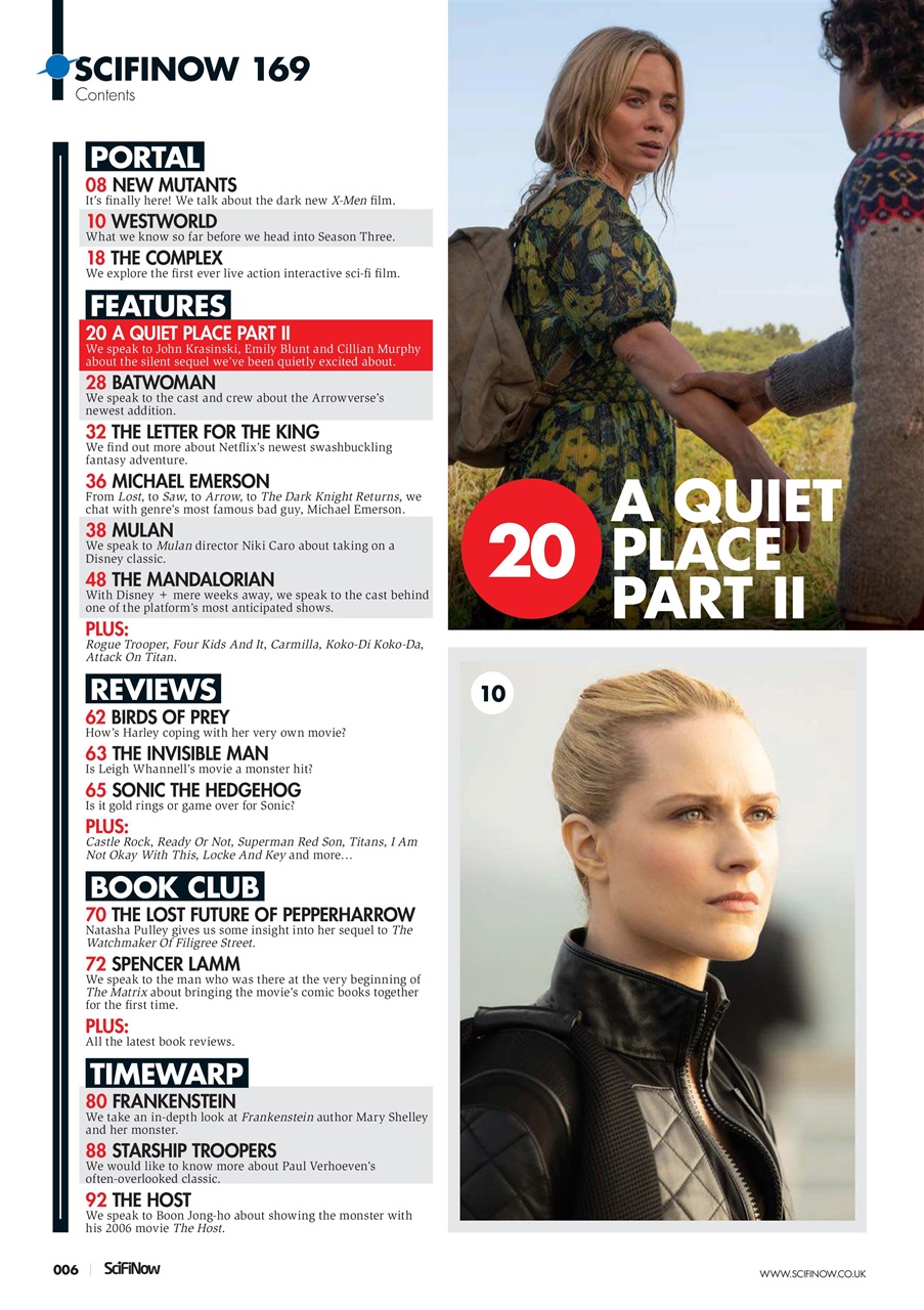 SciFiNow Preview Pages