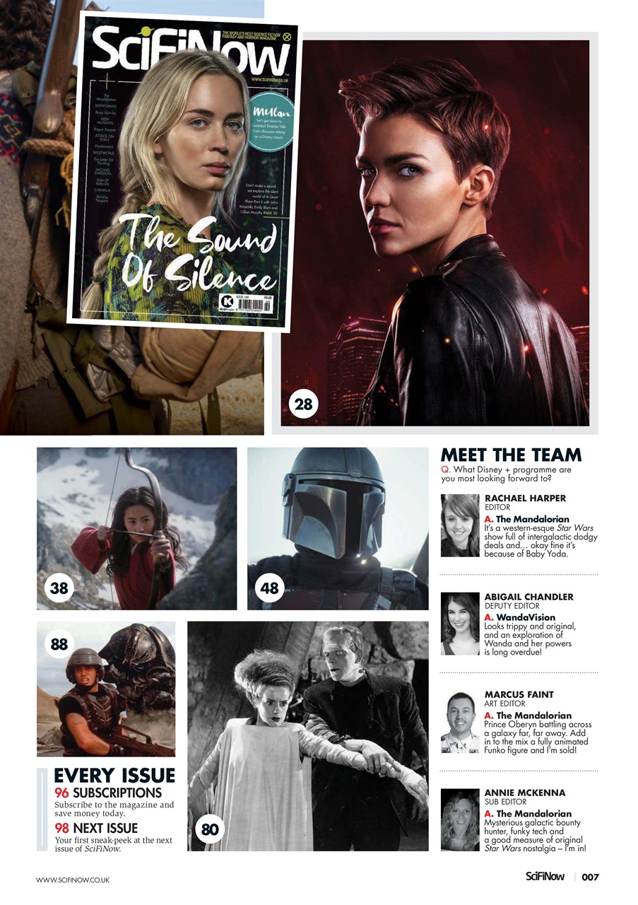 SciFiNow Preview Pages