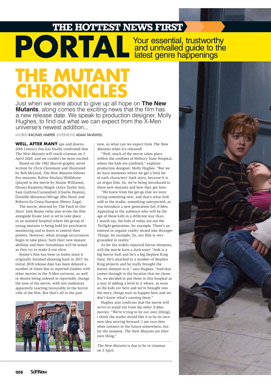 SciFiNow Preview Pages