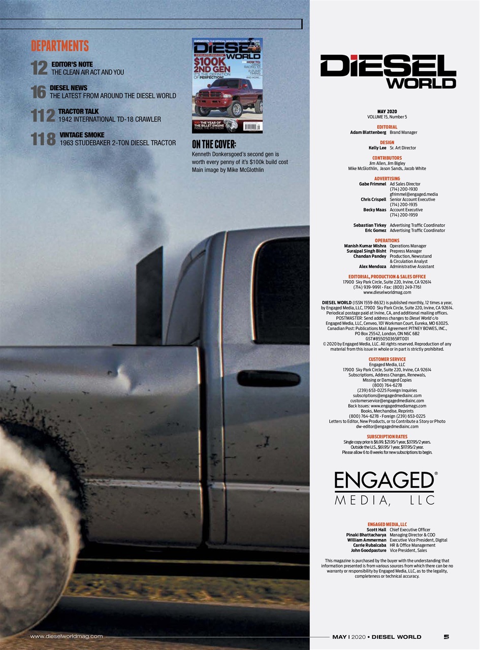 Diesel World Preview Pages