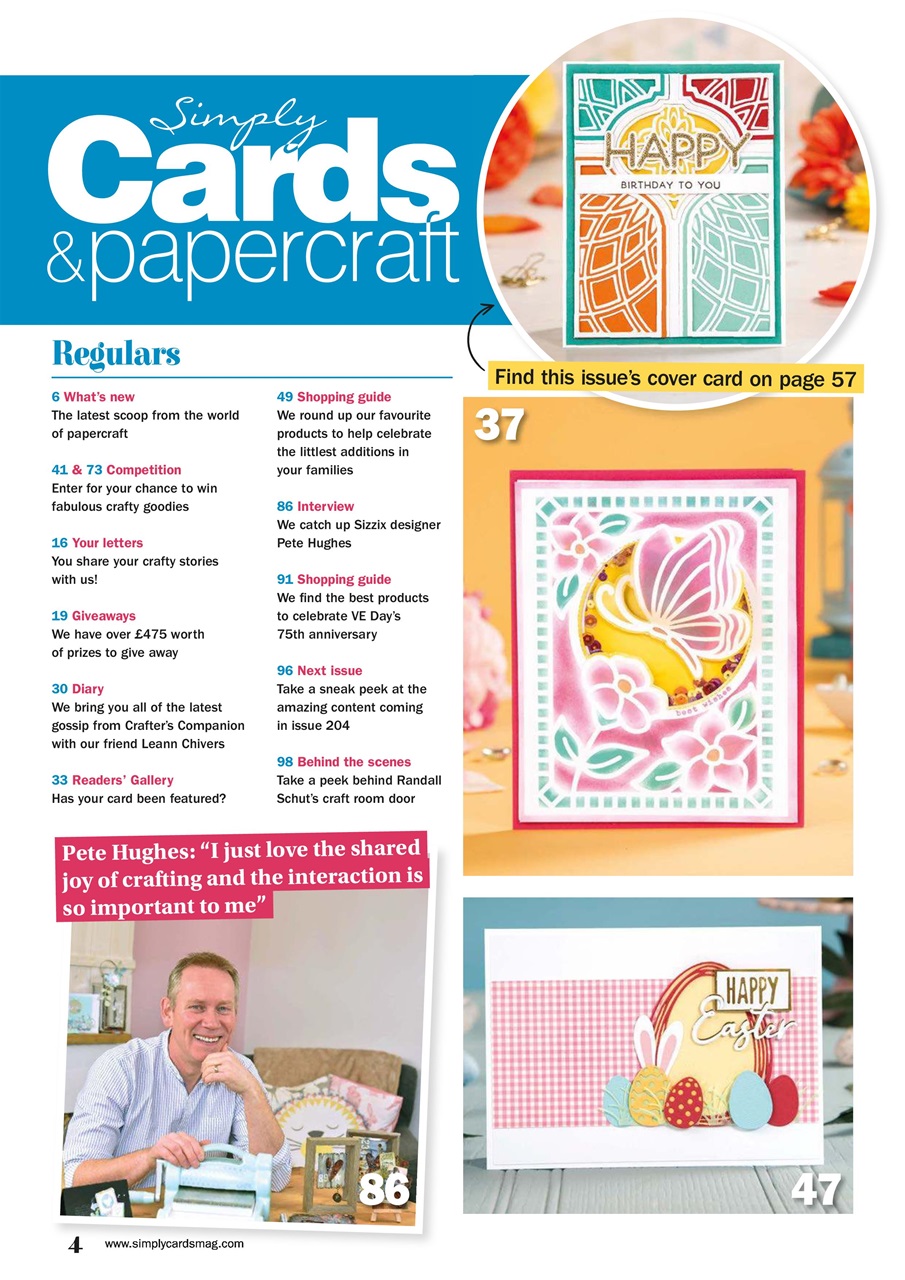 Simply Cards & Papercraft Preview Pages