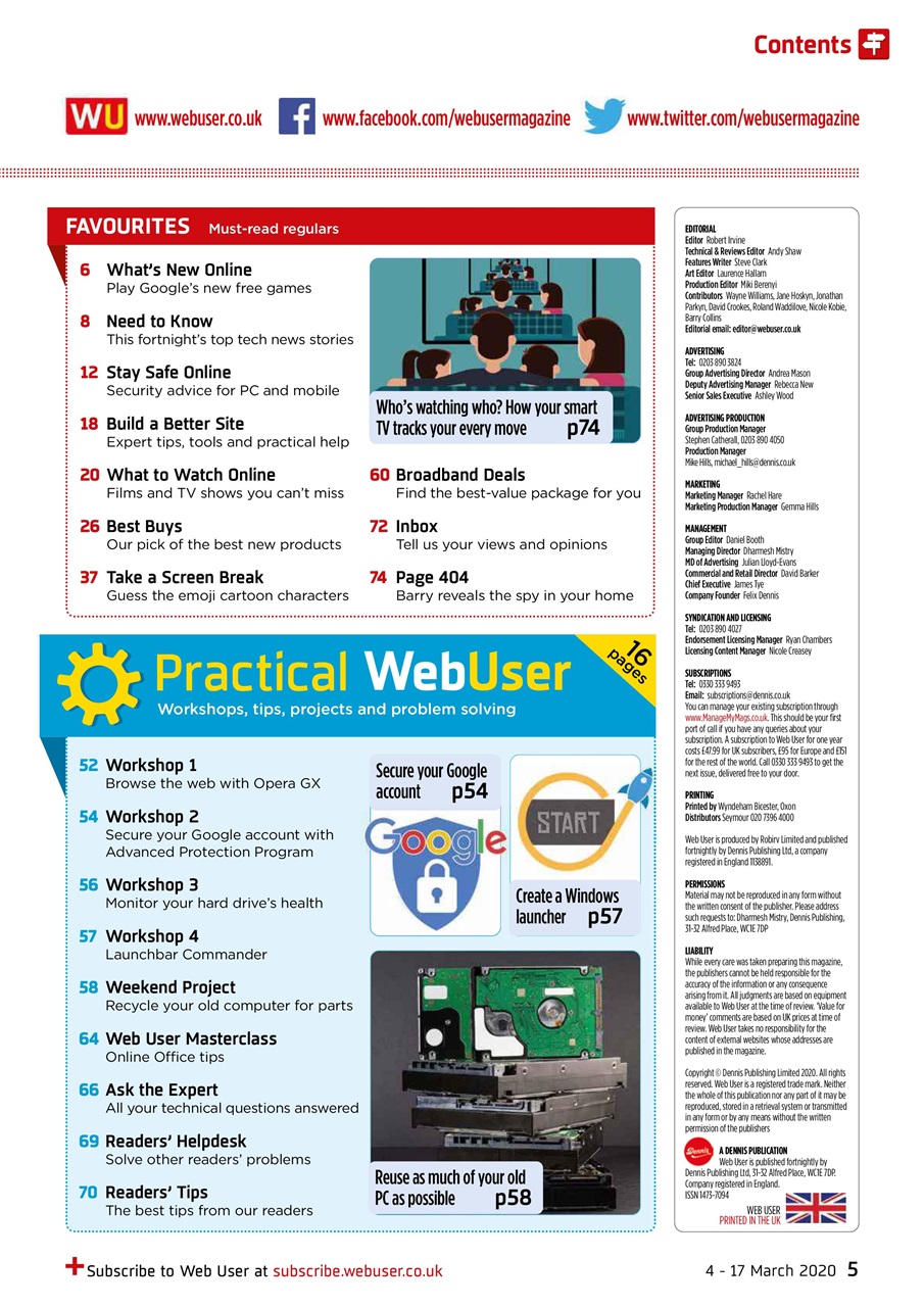 Webuser Preview Pages